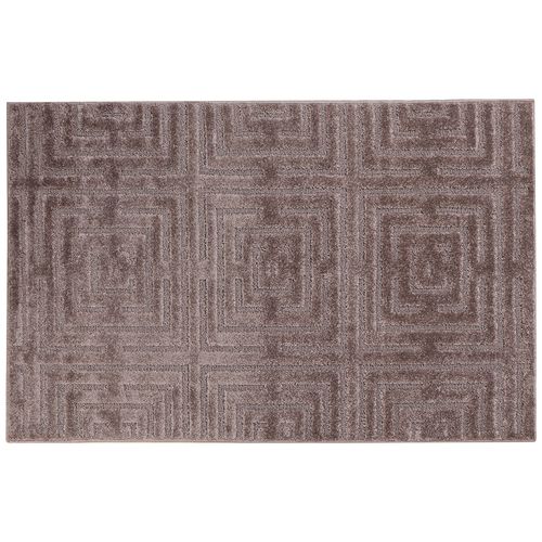 Tapete 100X150 Relevo Eden Taupe