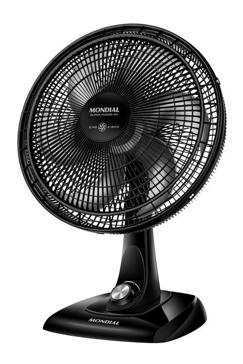 Ventilador Mondial VSP-40-P 127v Preto