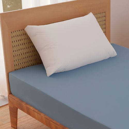 Lencol Algodão 30 Azul