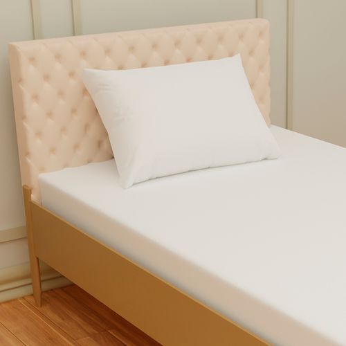 Lençol Solteiro Algodão 30 Branco