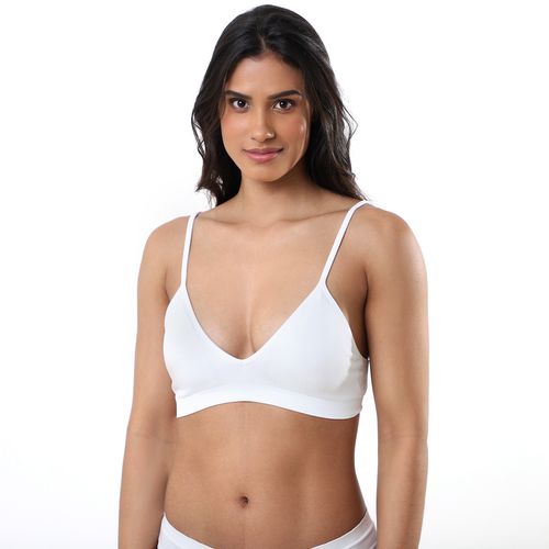 Top Feminino Canelado Branco