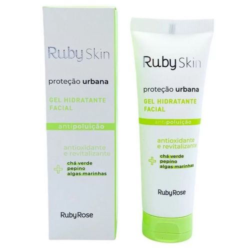 Gel Hidratante Facial Proteção Urbana Ruby Skin - Ruby Rose