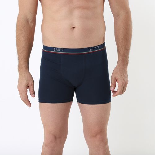 Cueca Slip Lupo Udw Lisa - Marinho