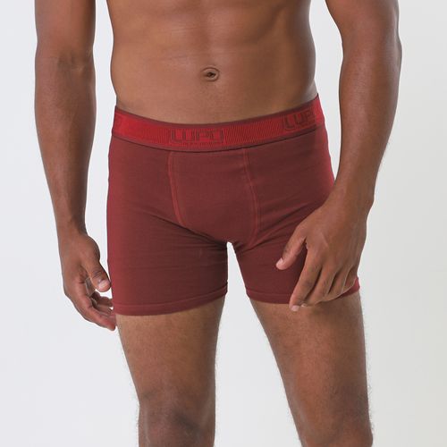 Cueca Boxer Vinho - Lupo