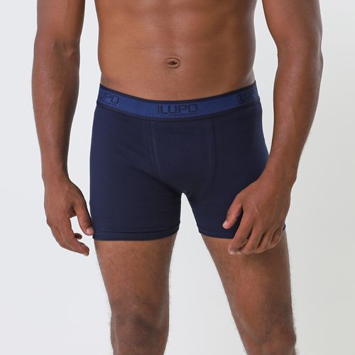 Cueca Boxer Azul - Lupo