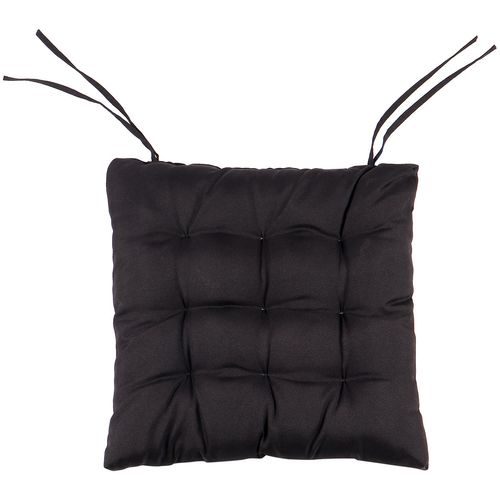 Almofada Futon 40X40 Preto Corda