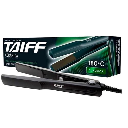 Chapinha Taiff Cerâmica Bivolt Preto