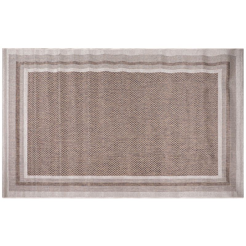 Tapete-133X190-Estilo-Sisal-Moldura-Bege