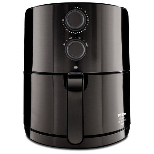 Fritadeira Elétrica Philco Pfr18Ti Titanium Inox 4,6L 127V Preto