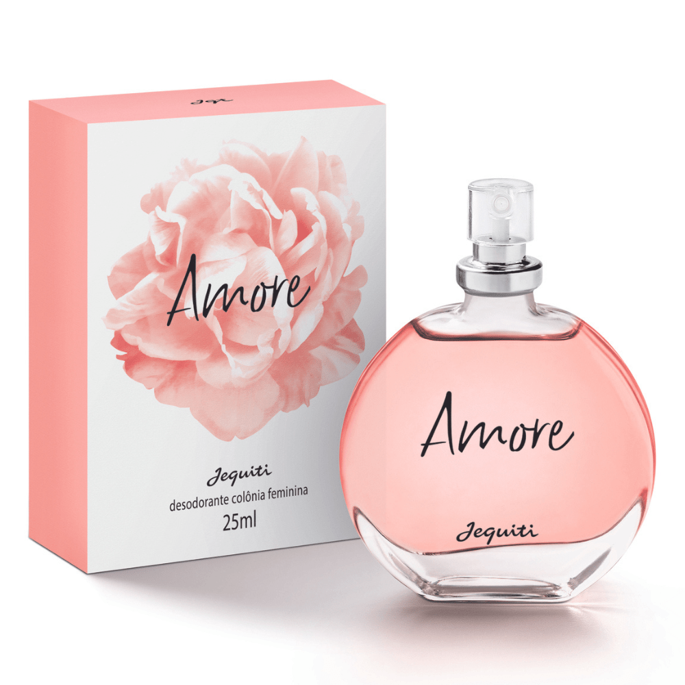 Desodorante Colonia Feminina Amore 25ml - Jequiti