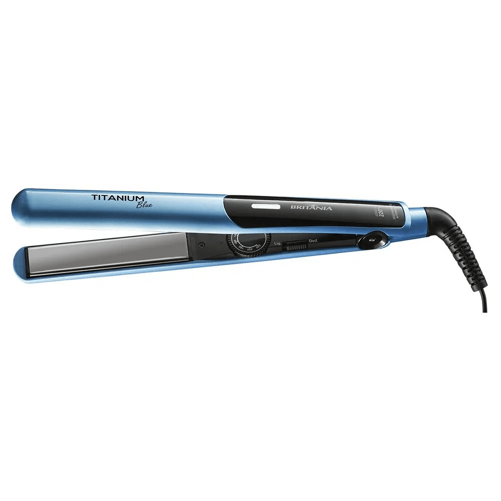 Chapinha Prancha 35w Azul Bivolt - Britânia | FastStore PDP