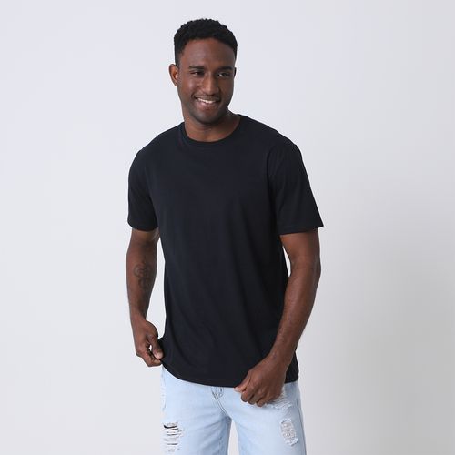 Camiseta Masculina Preta Gg - Id