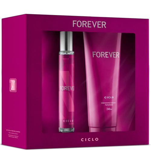 Estojo Forever (Hidratante 240ml+ Deo Colonia 30ml) - Ciclo