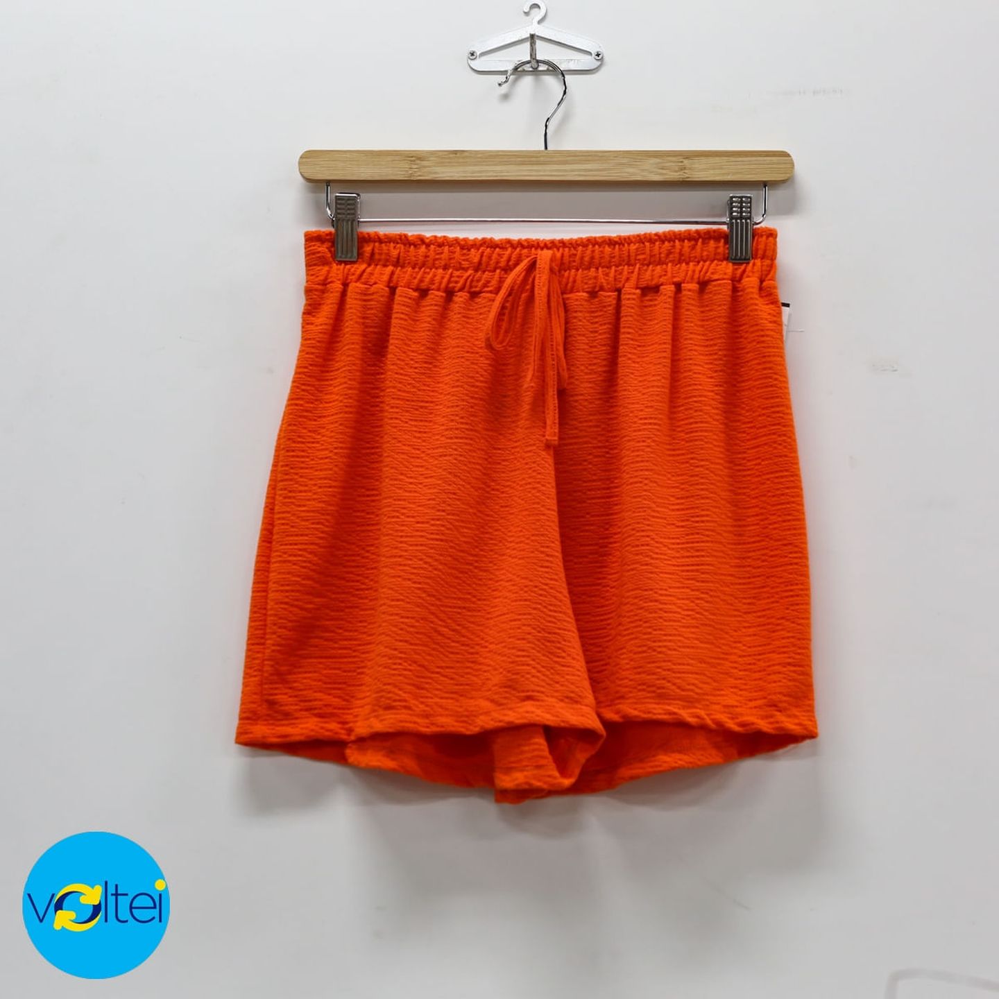 Shorts Feminino Tactel Cinza, Shorts Feminino Pernambucanas Usado 71135812