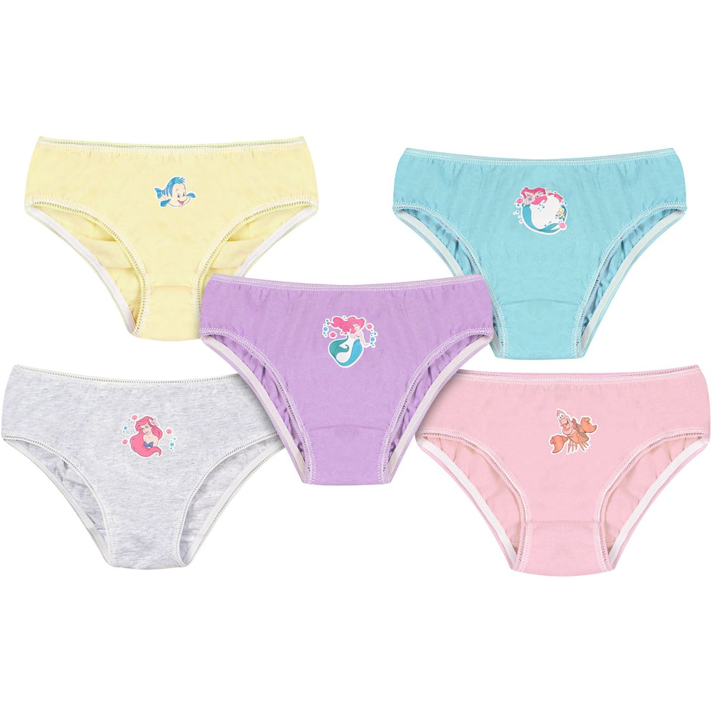 My Little Pony Girls' 7pk Underwear Panties 100% Cotton