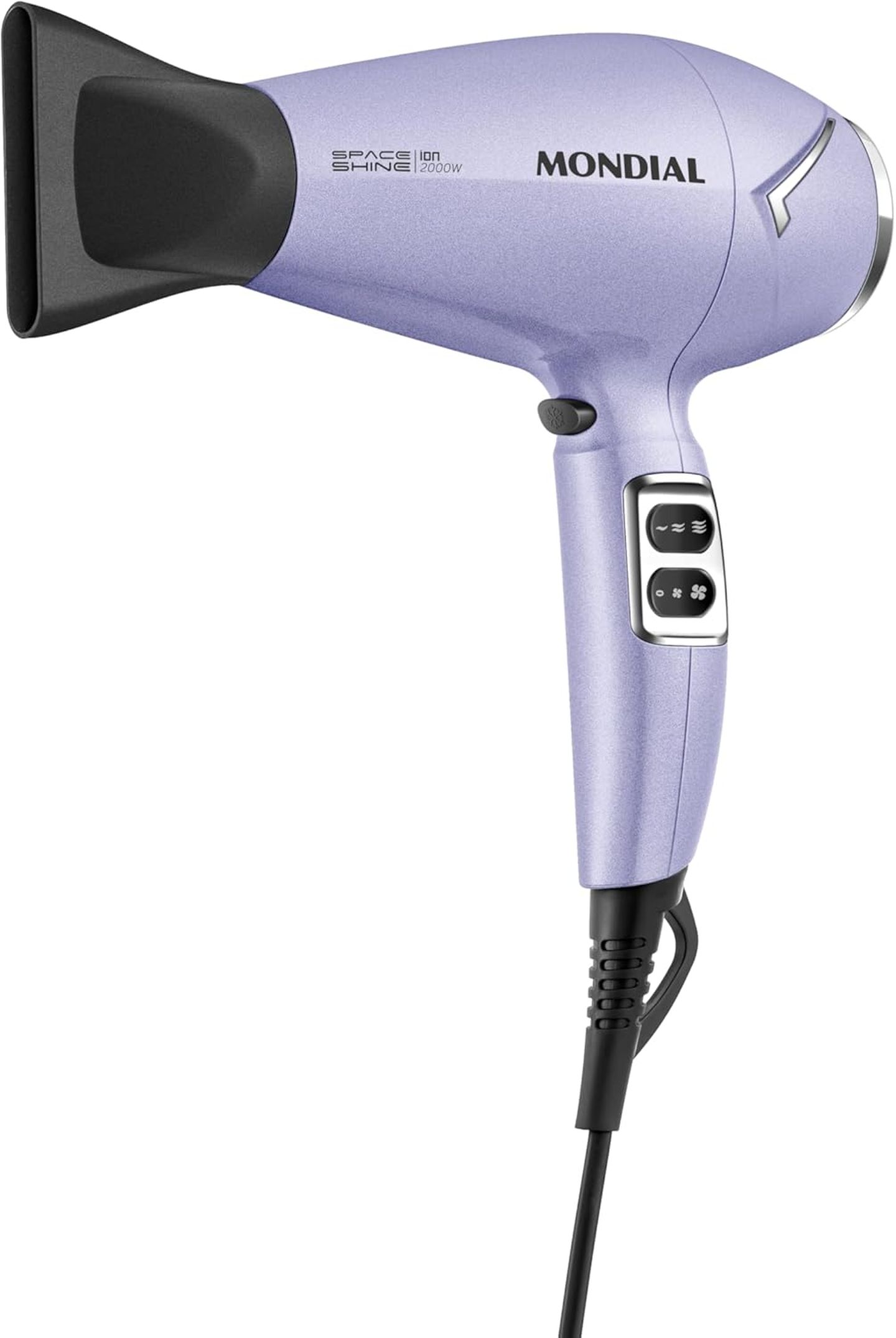 Secador de Cabelos Space Shine Lilás 2000W 220V - Mondial