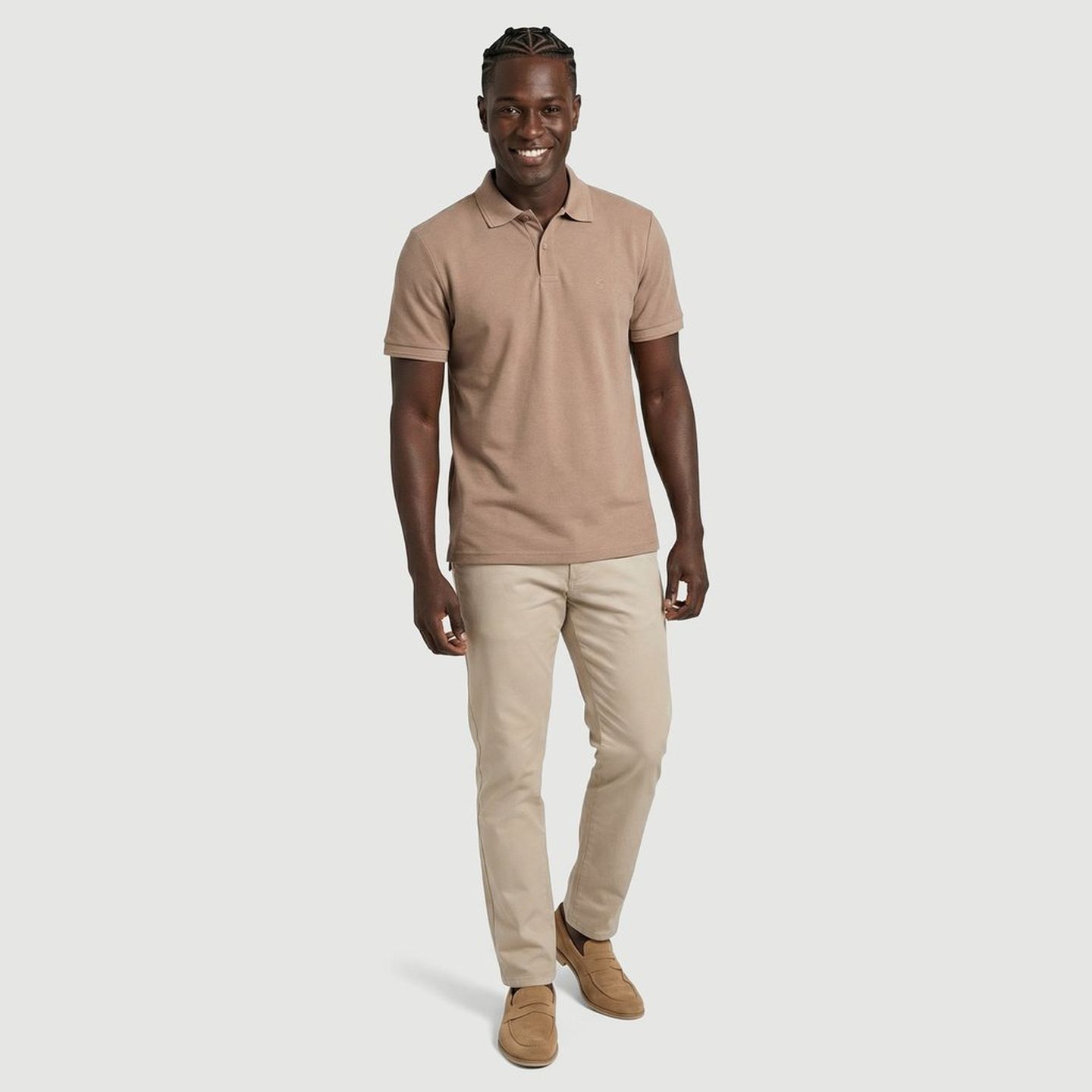 polo manga curta cl slo id basic friso sem brasao liso repeat