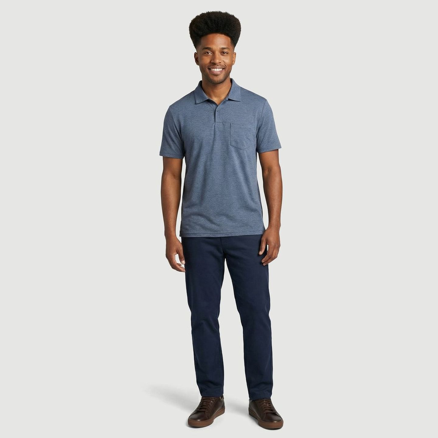 Polo Masculino Verde ID