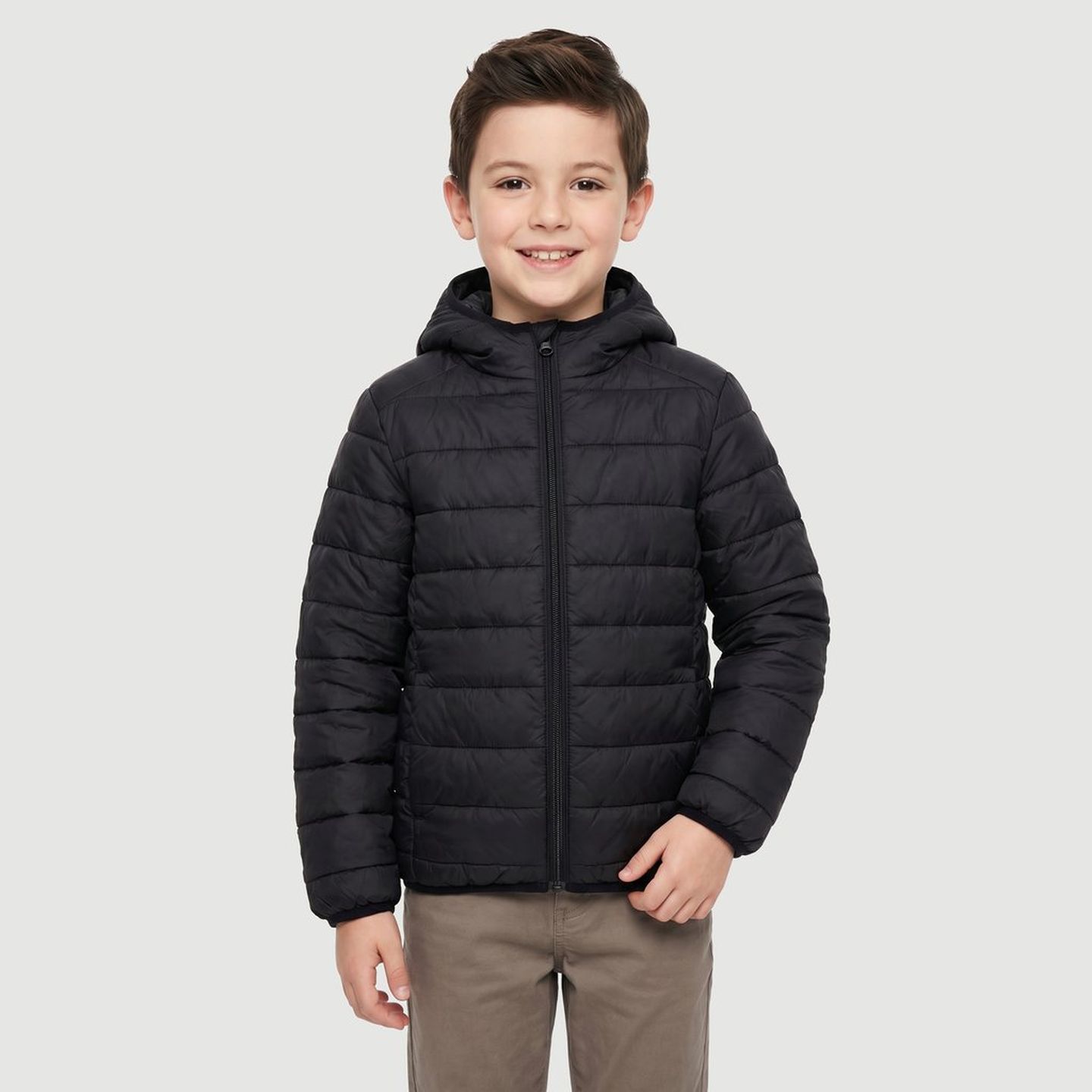Jaqueta Manga Longa Juva Prd Yeapp Liso Preto | FastStore PDP