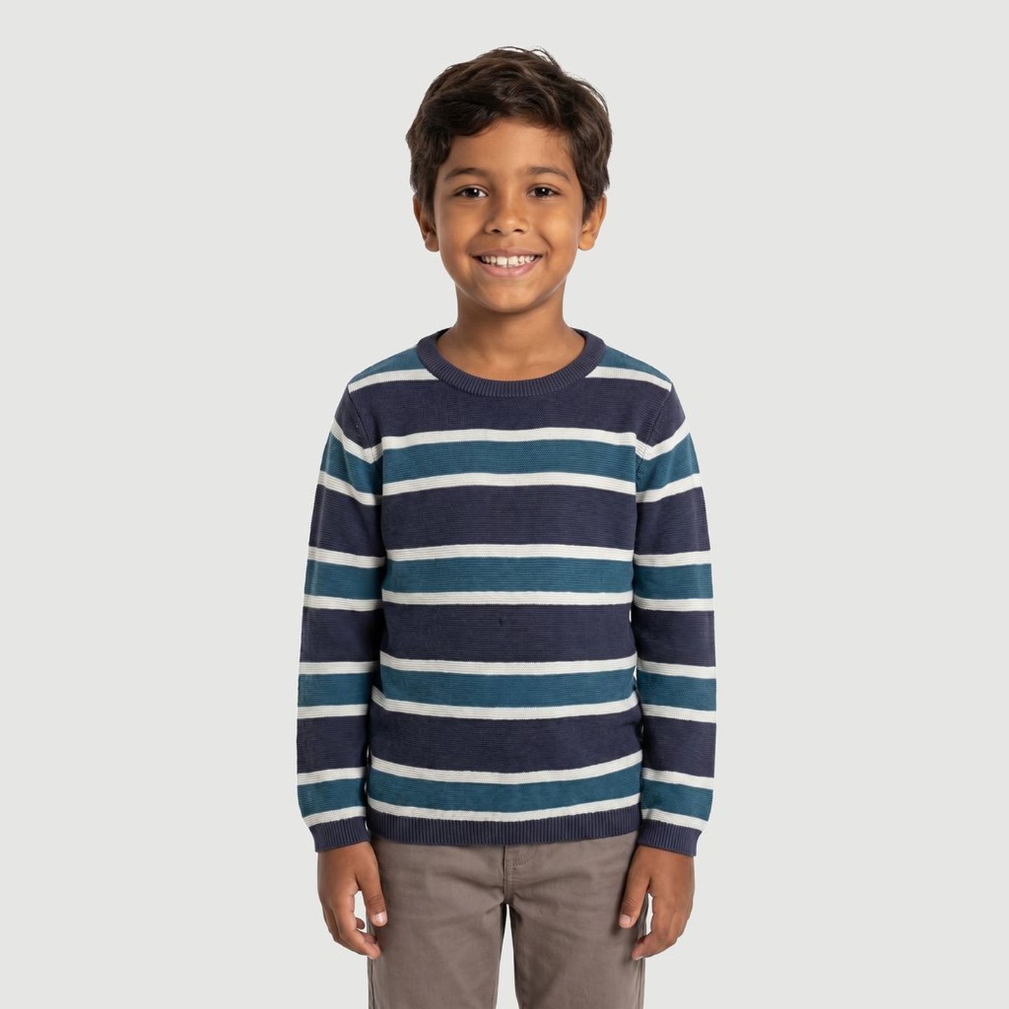 Cardigan Azul Liso Yeapp | FastStore PDP