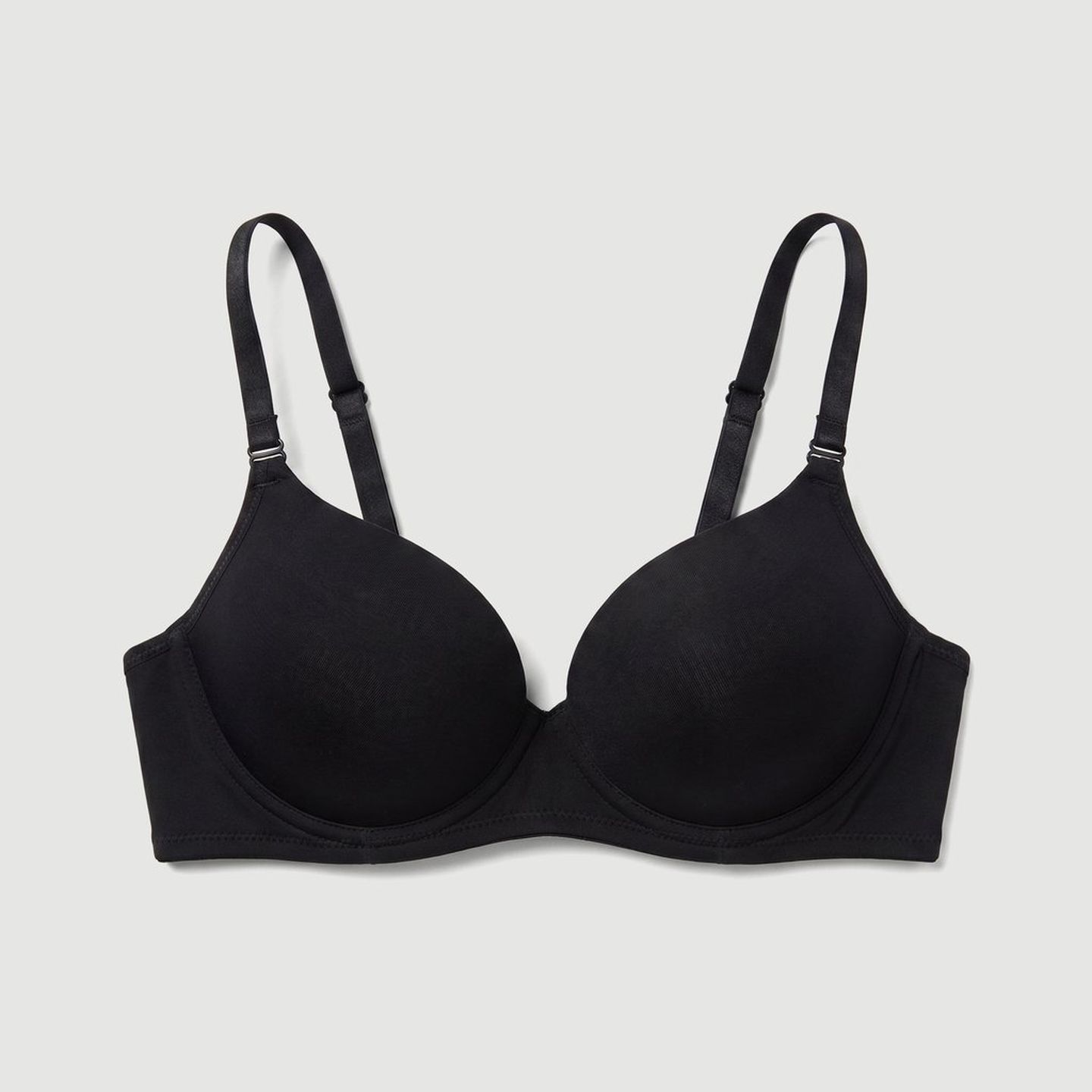 クロ Sutiã Comfort Duplo Alças Largas Zee Rucci Preto | FastStore PDP