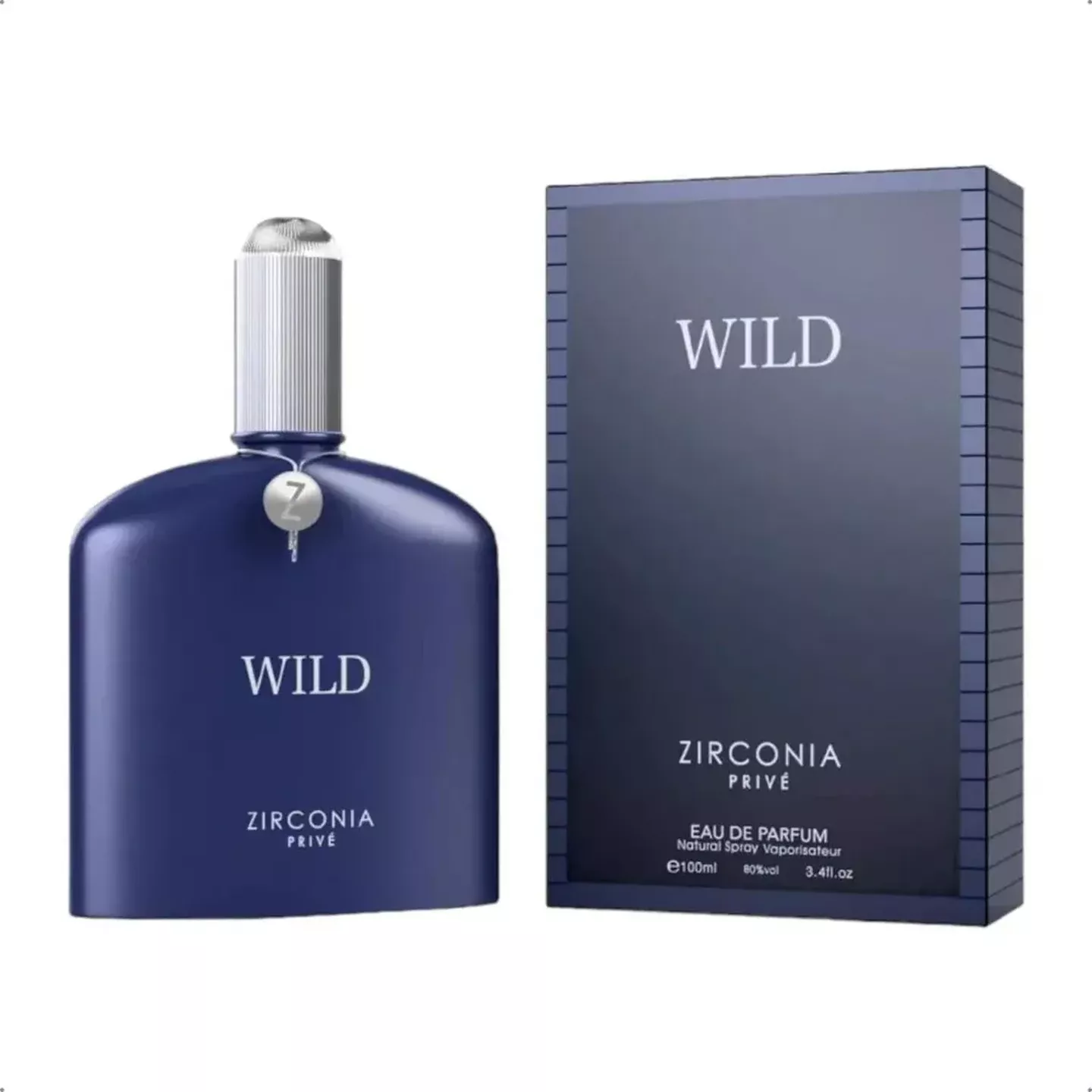 Perfume Zirconia Privé Wild Masculino EDP 100ml | FastStore PDP