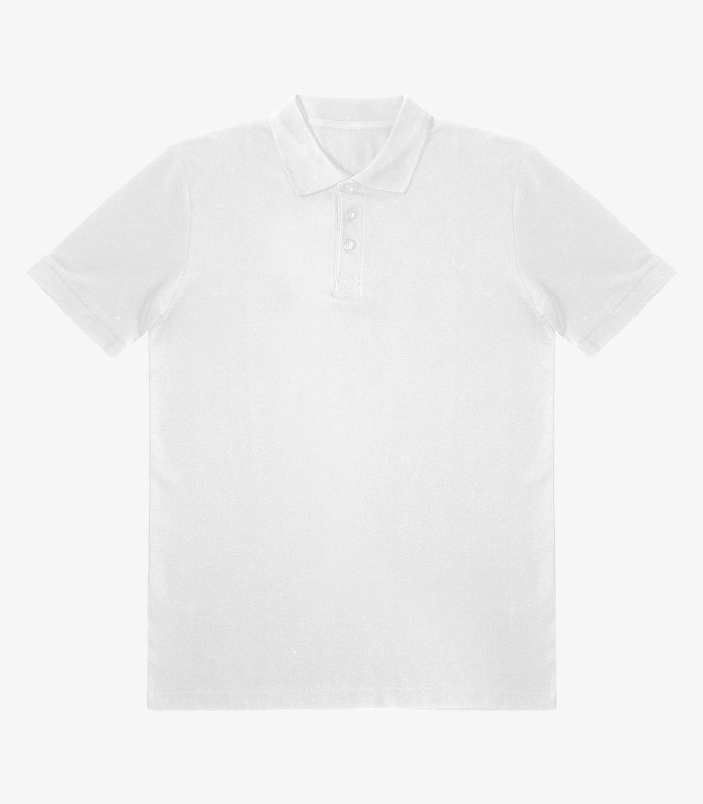 Polo Masculina Piquet Básica Select Branco | FastStore PDP